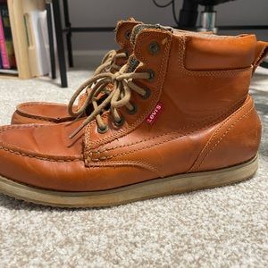 Mens Levi leather boots